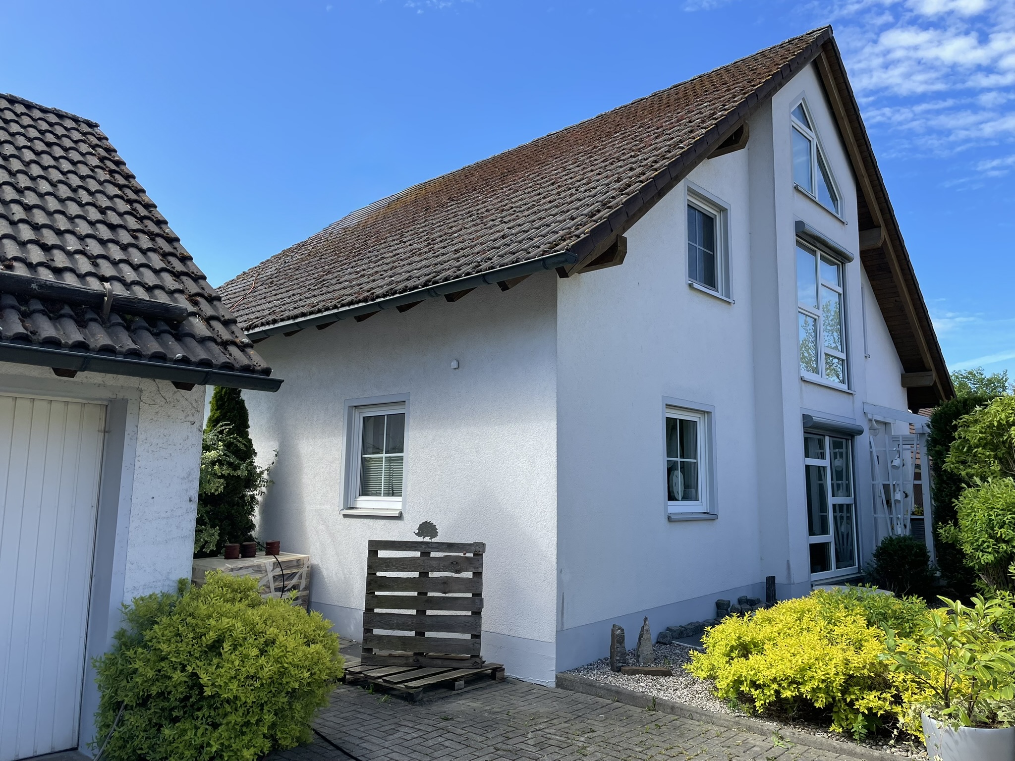 Reinigingswerkzaamheden aan het dak