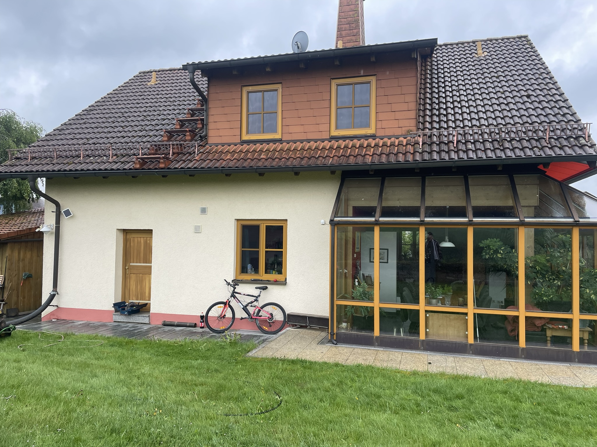 Dak voor reiniging en coating